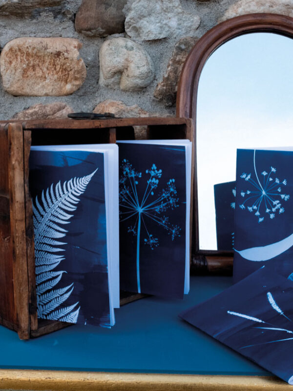Simona - Blu fish on a cloud - Storie artigiane